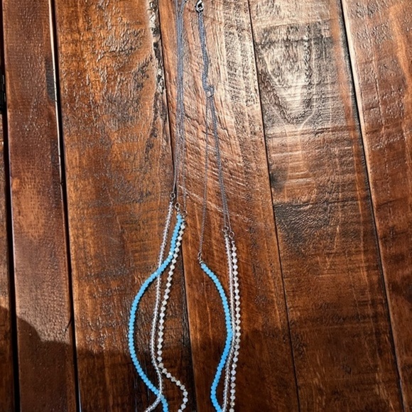 Beaded chain necklace - Picture 5 of 6